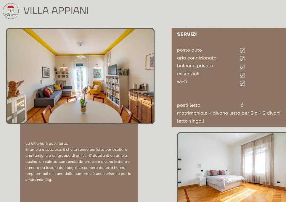 Enjoy Home - Villa Appiani, Prato Della Valle Padova Bagian luar foto